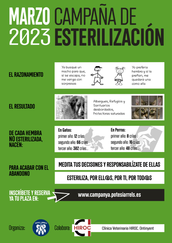 Campanya d'esterilització MARÇ